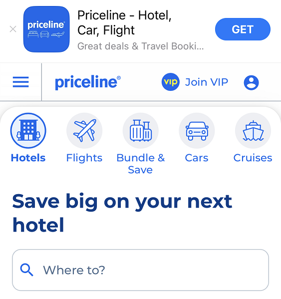 Priceline.com 할인 코드